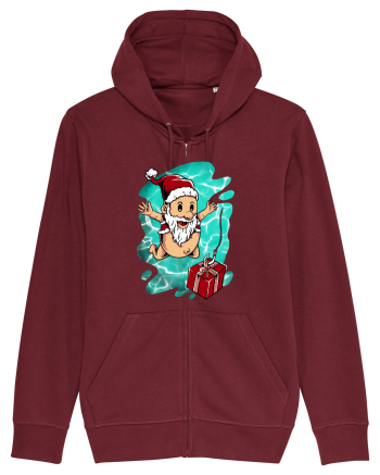 SANTA'S DEEP SURPRIZE Burgundy