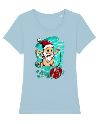 SANTA'S DEEP SURPRIZE Sky Blue