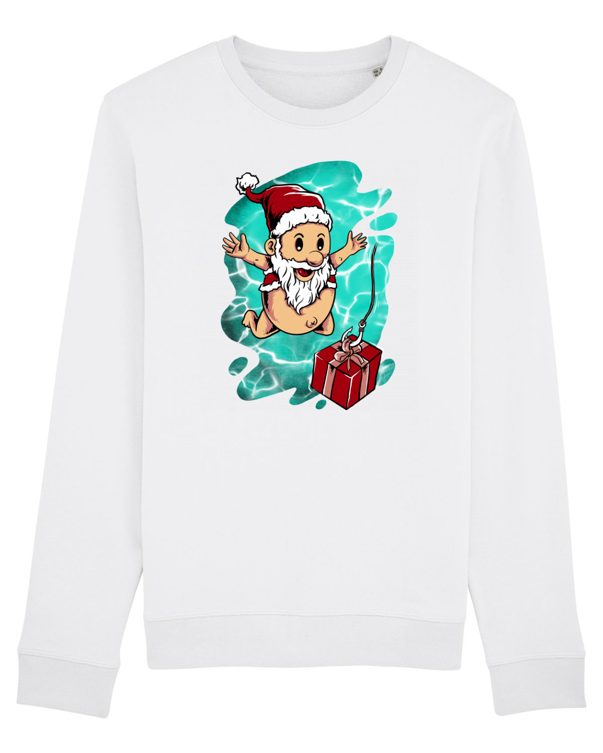 Bluză mânecă lungă Unisex Rise White