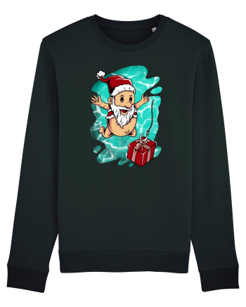 SANTA'S DEEP SURPRIZE Black