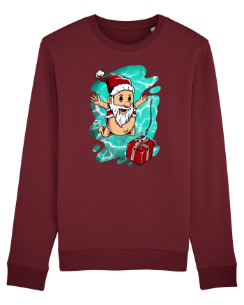 SANTA'S DEEP SURPRIZE Burgundy