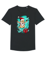 SANTA'S DEEP SURPRIZE Tricou mânecă scurtă guler larg Bărbat Skater