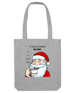 Santa needs coffee Sacoșă textilă