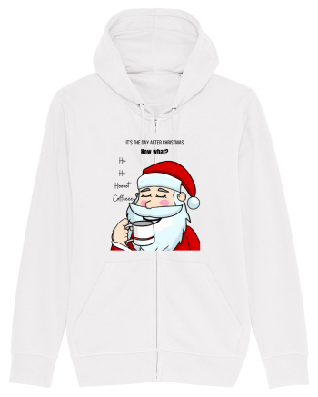 Santa needs coffee White