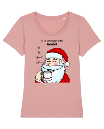 Santa needs coffee Canyon Pink
