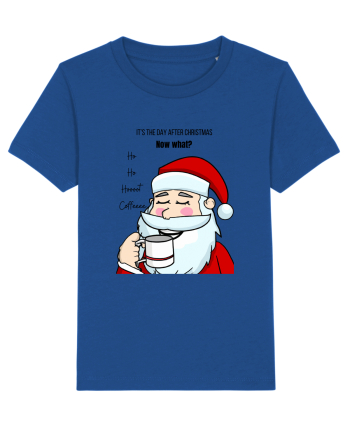 Santa needs coffee Majorelle Blue