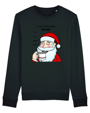 Santa needs coffee Black