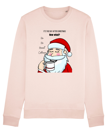 Santa needs coffee Candy Pink
