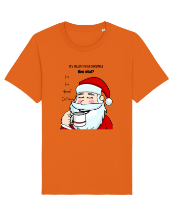Santa needs coffee Bright Orange