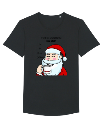 Santa needs coffee Black