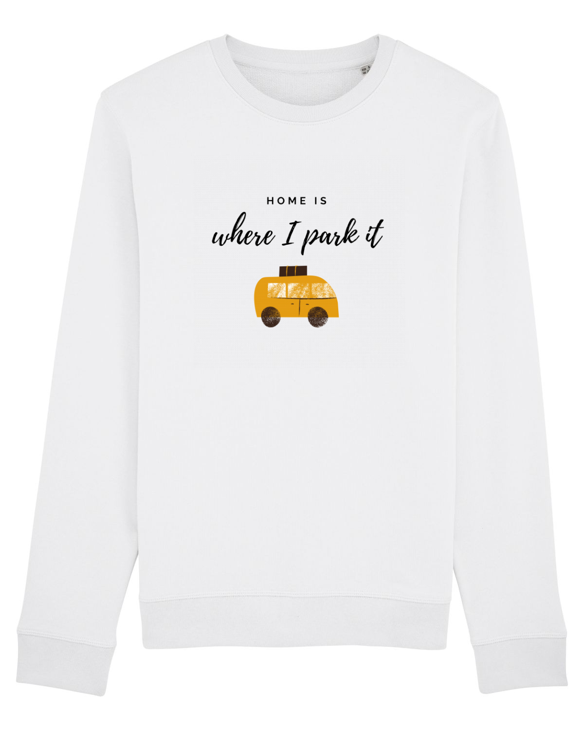 Bluză mânecă lungă Unisex Rise White