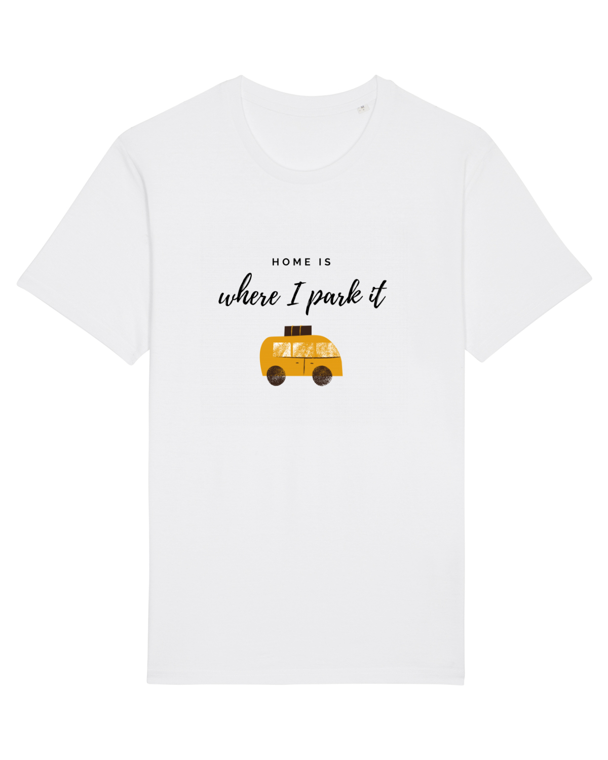 Tricou mânecă scurtă Unisex Rocker White