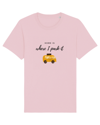 Home Is Where I Park It Cotton Pink