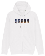Urban Fashion Hanorac cu fermoar Unisex Connector