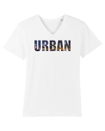 Urban Fashion Tricou mânecă scurtă guler V Bărbat Presenter