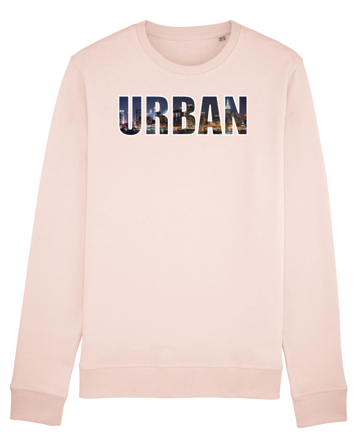Bluză mânecă lungă Unisex Rise Candy Pink