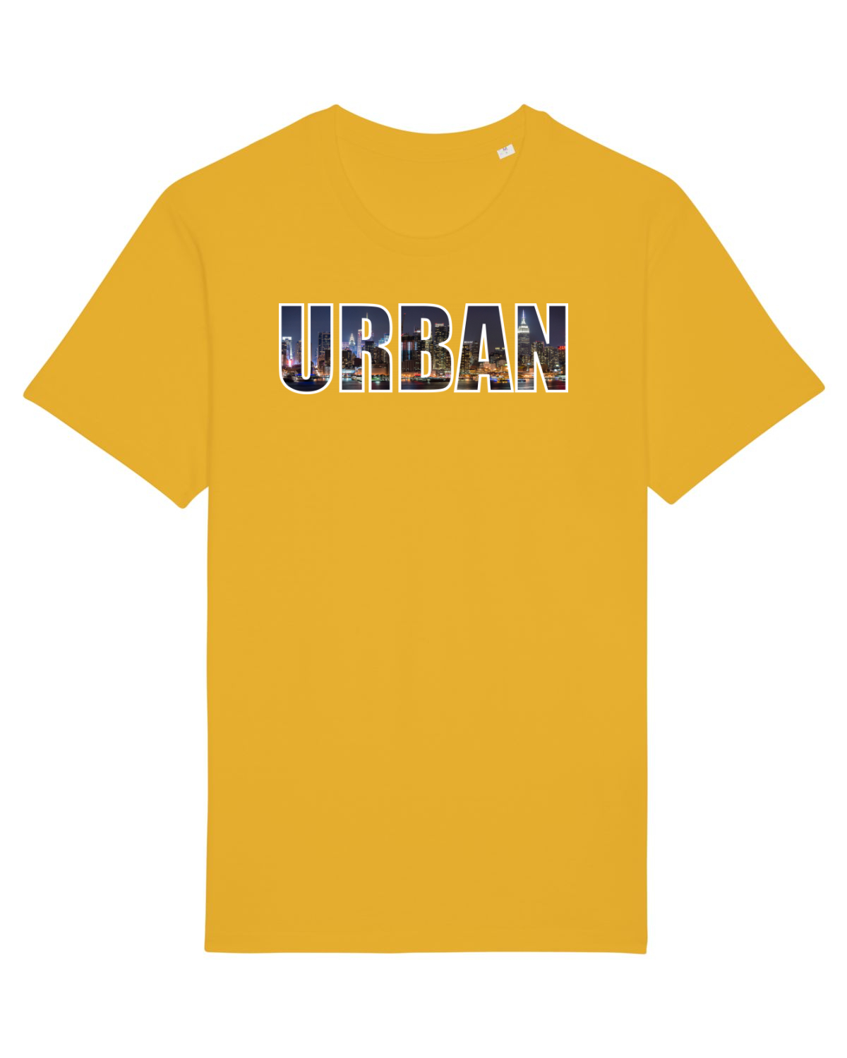 Tricou mânecă scurtă Unisex Rocker Spectra Yellow