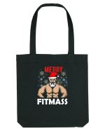 Merry Fitmas Holiday Workout T-Shirt Sacoșă textilă