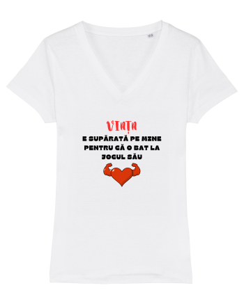 VIAȚA E SUPĂRATĂ PE MINE White
