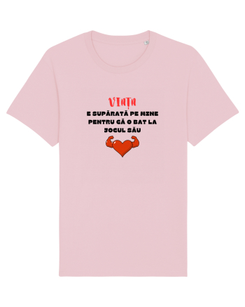 VIAȚA E SUPĂRATĂ PE MINE Cotton Pink
