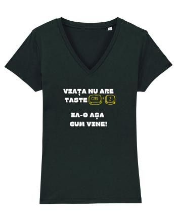 VIAȚA NU ARE TASTE CTRL + Z Black