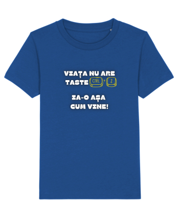 VIAȚA NU ARE TASTE CTRL + Z Majorelle Blue