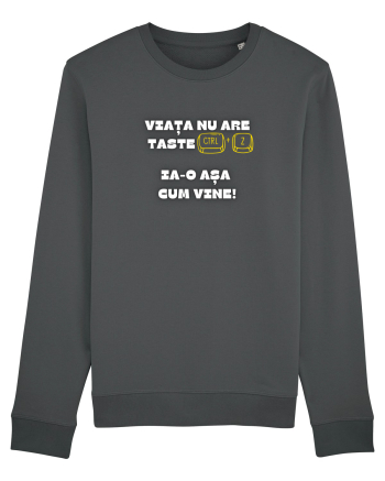 VIAȚA NU ARE TASTE CTRL + Z Anthracite