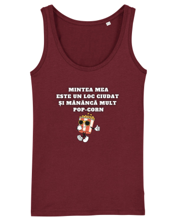 MINTEA MEA ESTE UN LOC CIUDAT Burgundy