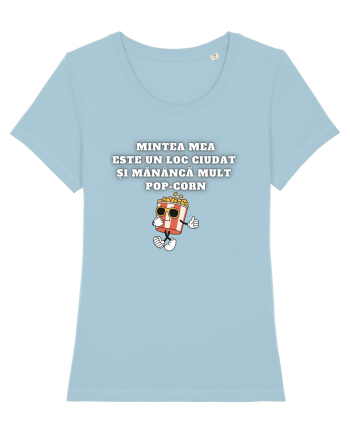 MINTEA MEA ESTE UN LOC CIUDAT Sky Blue