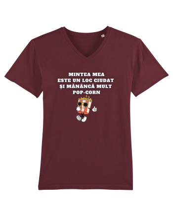 MINTEA MEA ESTE UN LOC CIUDAT Burgundy