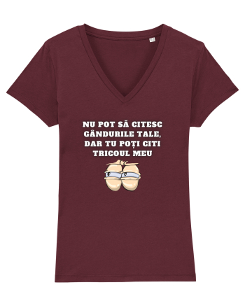 POȚI CITI TRICOUL MEU! Burgundy