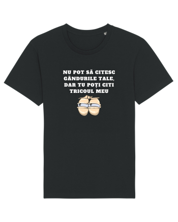 POȚI CITI TRICOUL MEU! Black