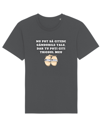POȚI CITI TRICOUL MEU! Anthracite