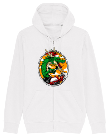 SANTA DRAGON RIDER White