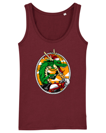 SANTA DRAGON RIDER Burgundy