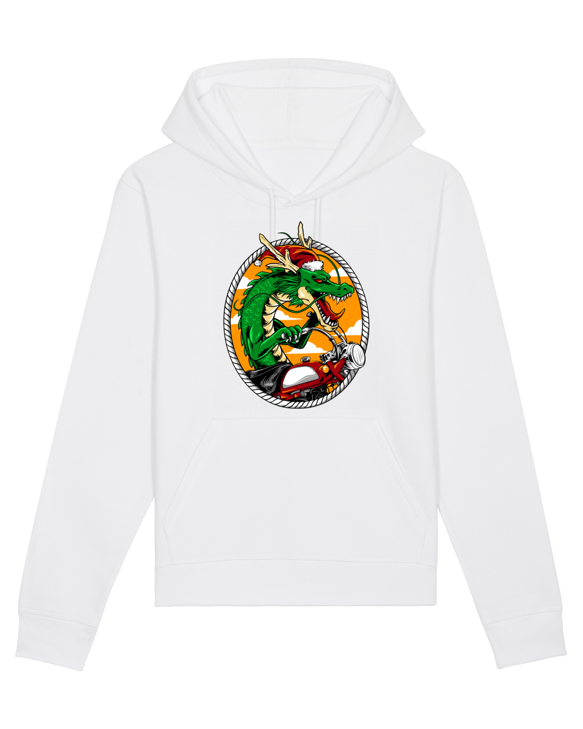 Hanorac Unisex Drummer White