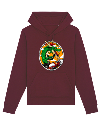 SANTA DRAGON RIDER Burgundy