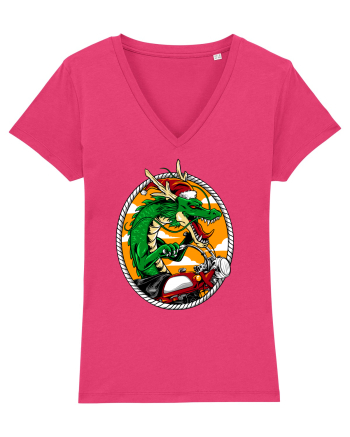 SANTA DRAGON RIDER Raspberry