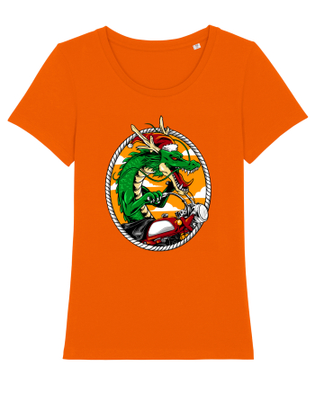 SANTA DRAGON RIDER Bright Orange