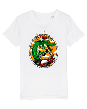 SANTA DRAGON RIDER White