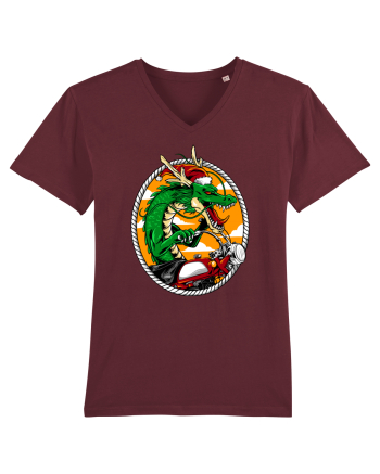 SANTA DRAGON RIDER Burgundy