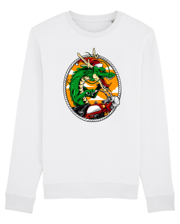 SANTA DRAGON RIDER White
