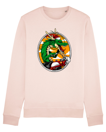 SANTA DRAGON RIDER Candy Pink