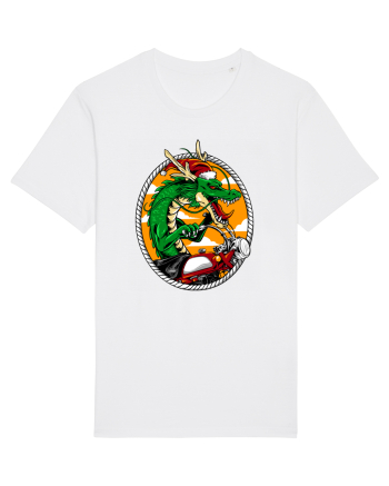 SANTA DRAGON RIDER White
