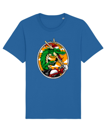 SANTA DRAGON RIDER Royal Blue
