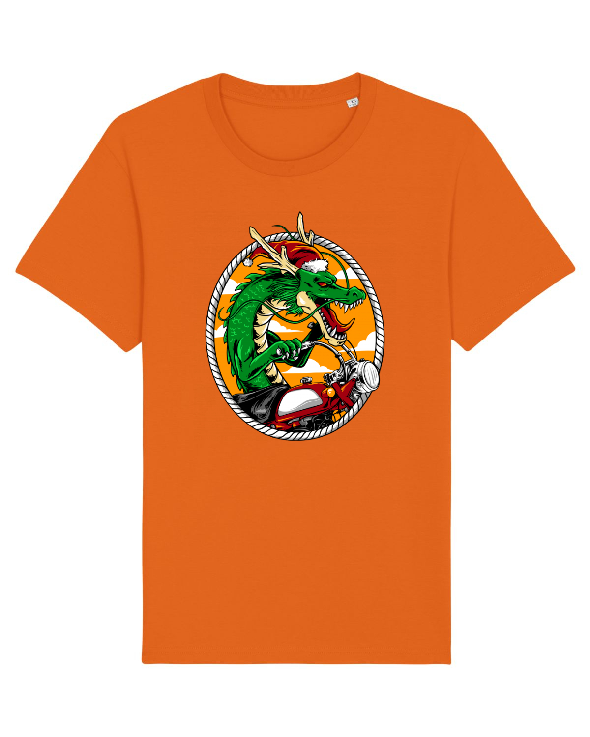 Tricou mânecă scurtă Unisex Rocker Bright Orange