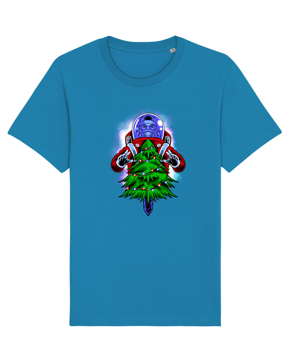 Tricou mânecă scurtă Unisex Rocker Azur
