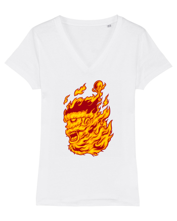 FLAME OF SANTA White