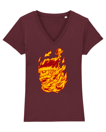 FLAME OF SANTA Burgundy
