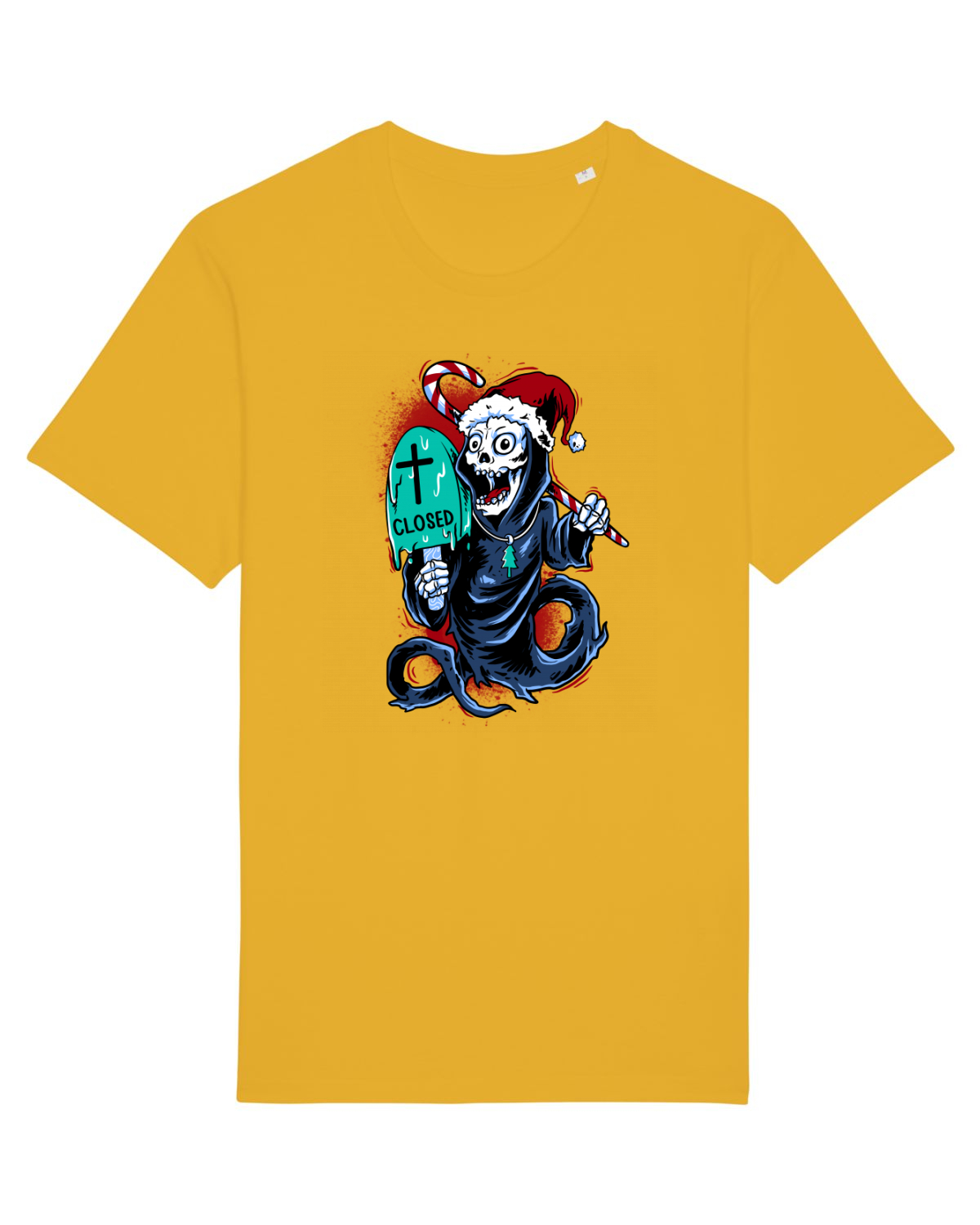 Tricou mânecă scurtă Unisex Rocker Spectra Yellow